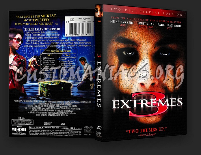 3 Extremes dvd cover