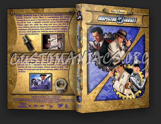 Inspector Gadget dvd cover