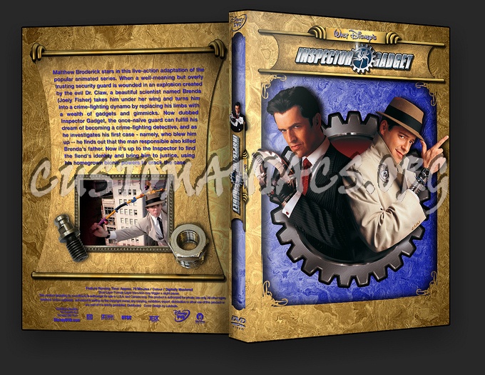 Inspector Gadget dvd cover