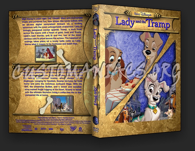 Lady and the Tramp dvd cover