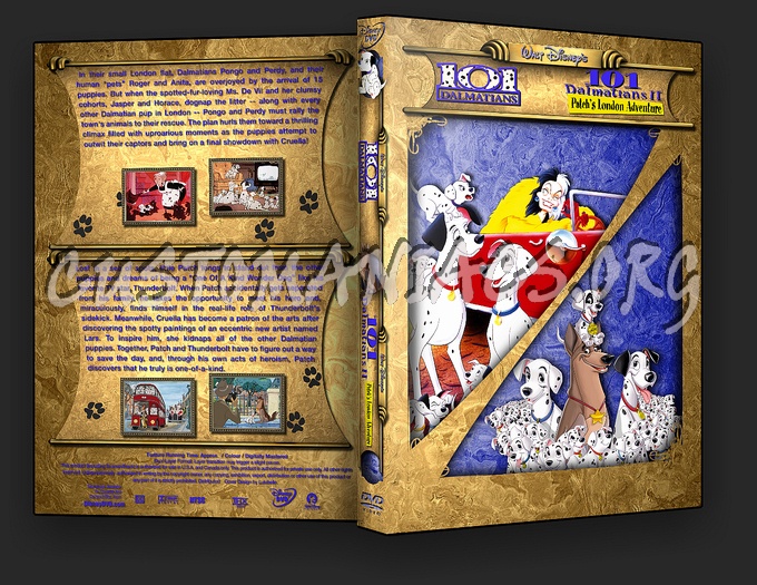 101Dalmations dvd cover