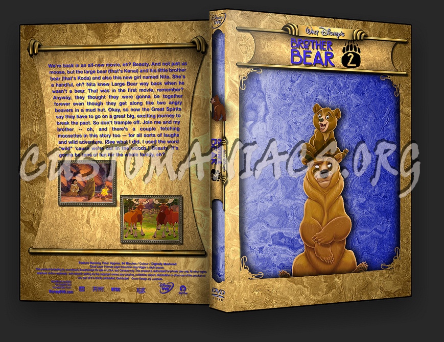 Brother Bear 2 dvd cover