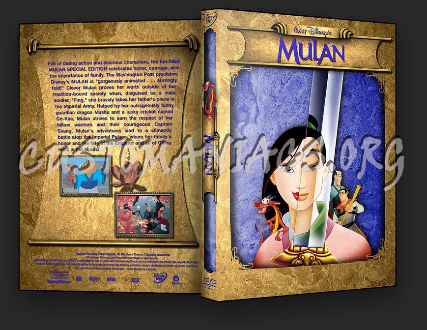 Mulan dvd cover