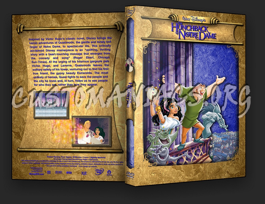 Hunchback of Notre Dame dvd cover