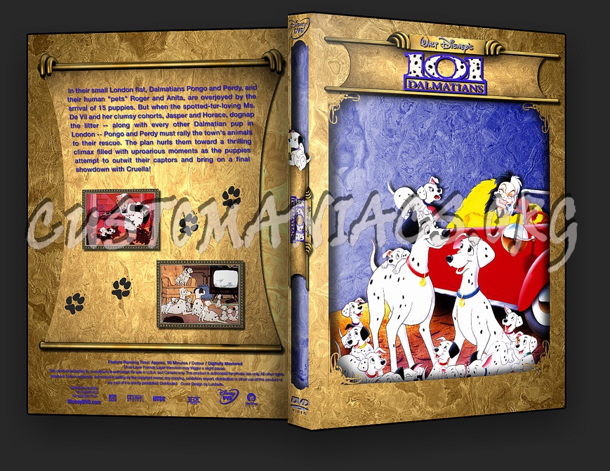 101 Dalmatians dvd cover - DVD Covers & Labels by Customaniacs, id ...