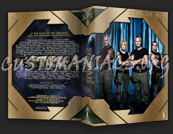 Stargate SG-1 dvd cover