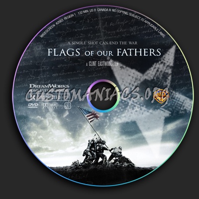 Flags of our Fathers dvd label