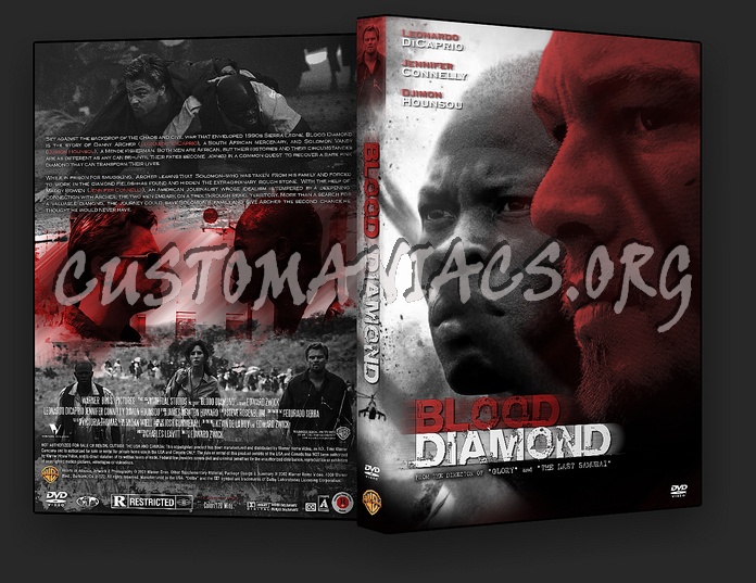 Blood Diamond dvd cover