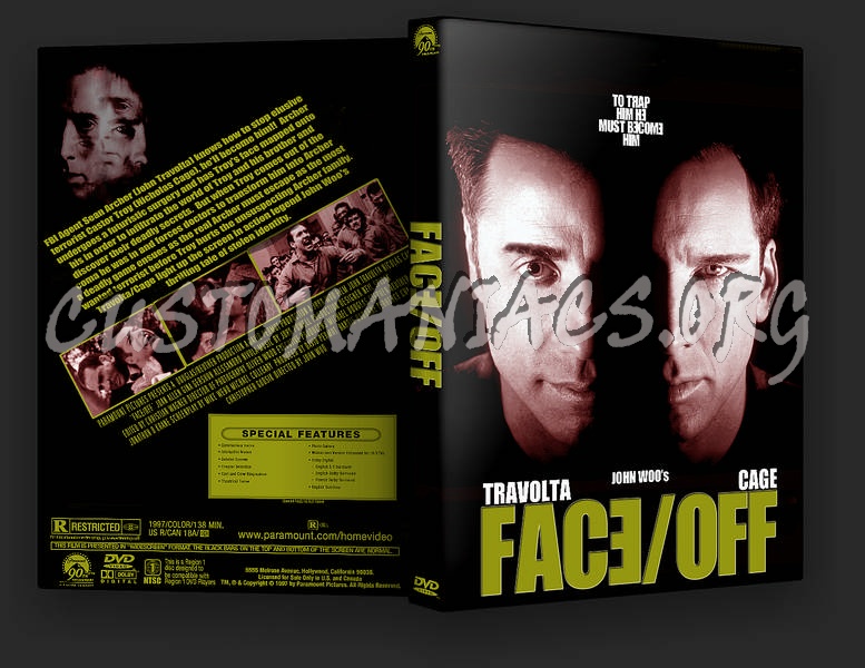 Face Off dvd cover