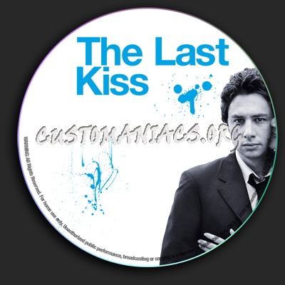 The Last Kiss dvd label