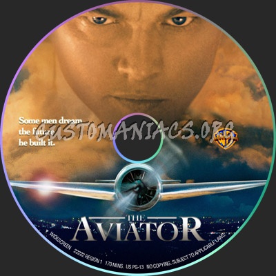 The Aviator dvd label