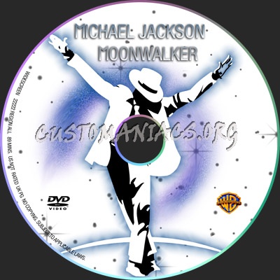 MoonWalker dvd label