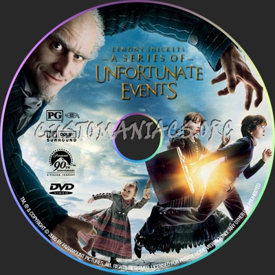 Lemony Snicket's dvd label