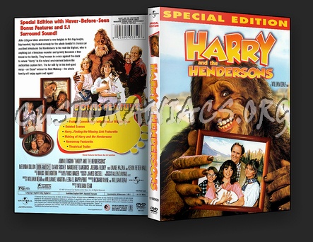 Harry & The Hendersons dvd cover