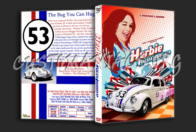 Herbie Fully Loaded dvd cover