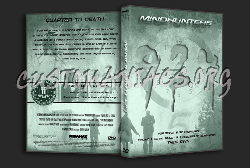 Mind Hunters dvd cover