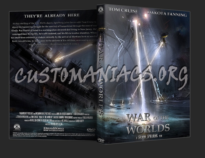 War Of The Worlds dvd cover