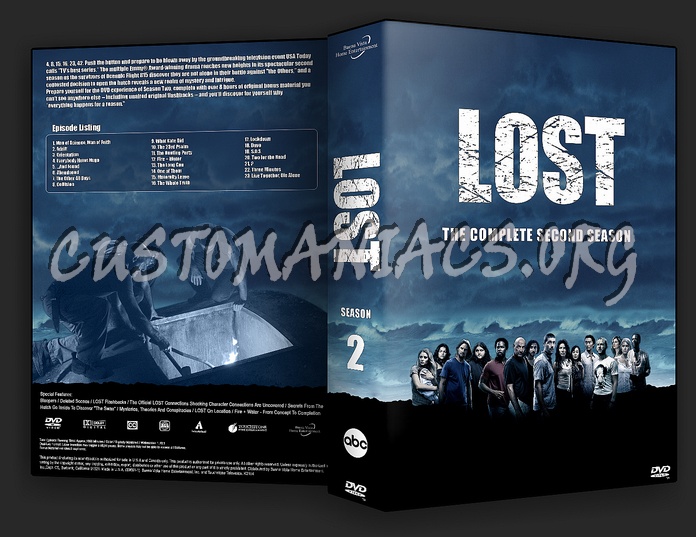 Lost - Season 2 dvd cover