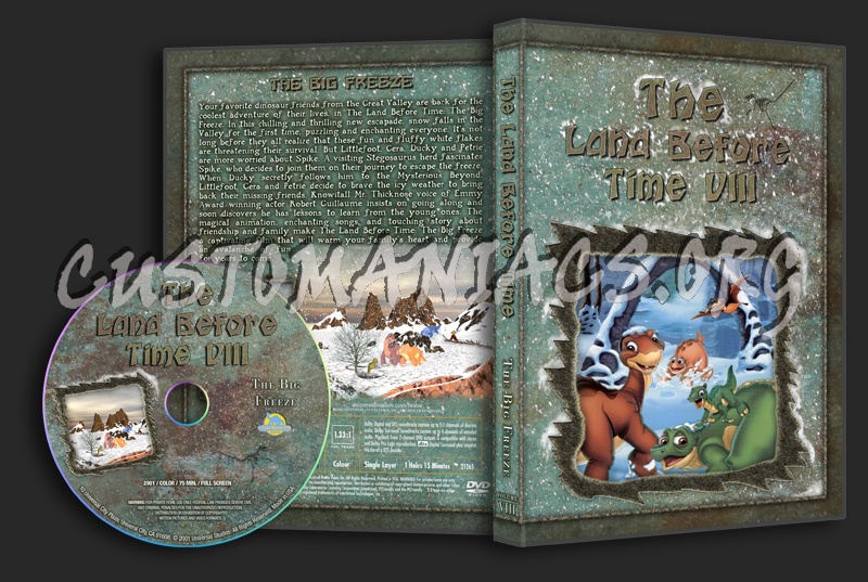 The Land Before Time The Big Freeze dvd cover