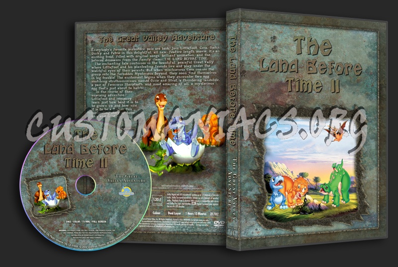 land before time volume 2 The Great Valley Adventure dvd cover