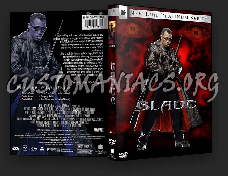 Blade dvd cover