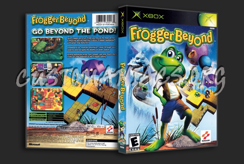 Frogger Beyond dvd cover