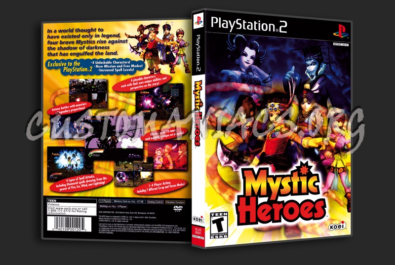 Mystic Heroes dvd cover