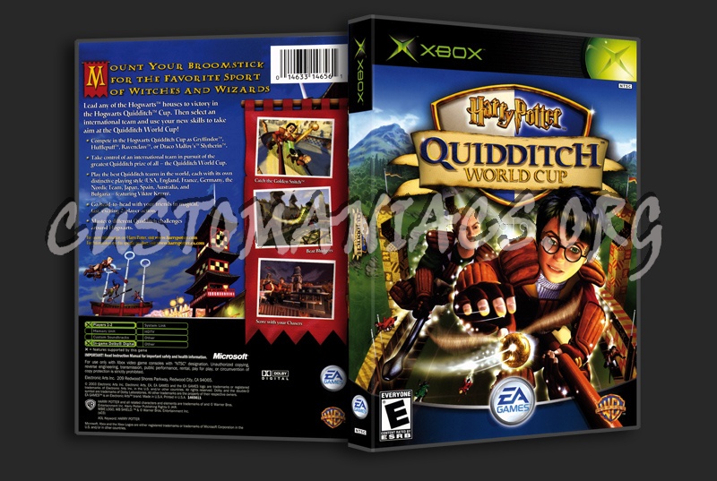 Harry Potter - Quidditch World Cup dvd cover