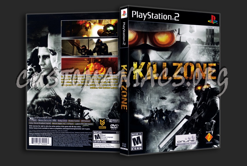 Killzone dvd cover