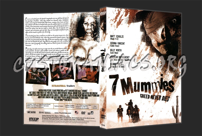 7 Mummies dvd cover