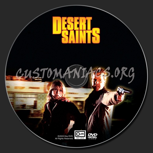 Desert Saints dvd label