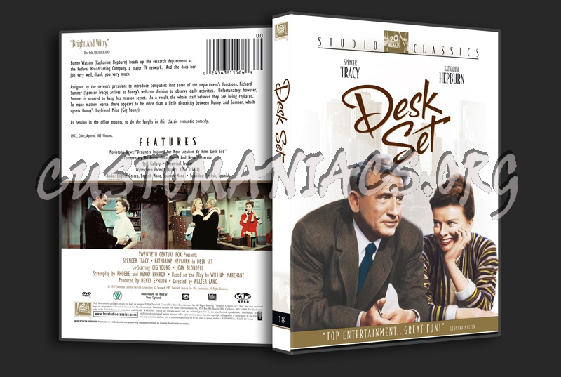 Desk Set dvd cover