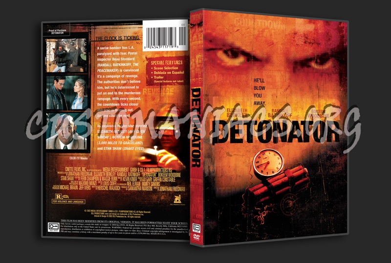 Detonator dvd cover