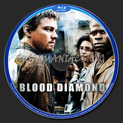 Blood Diamond blu-ray label