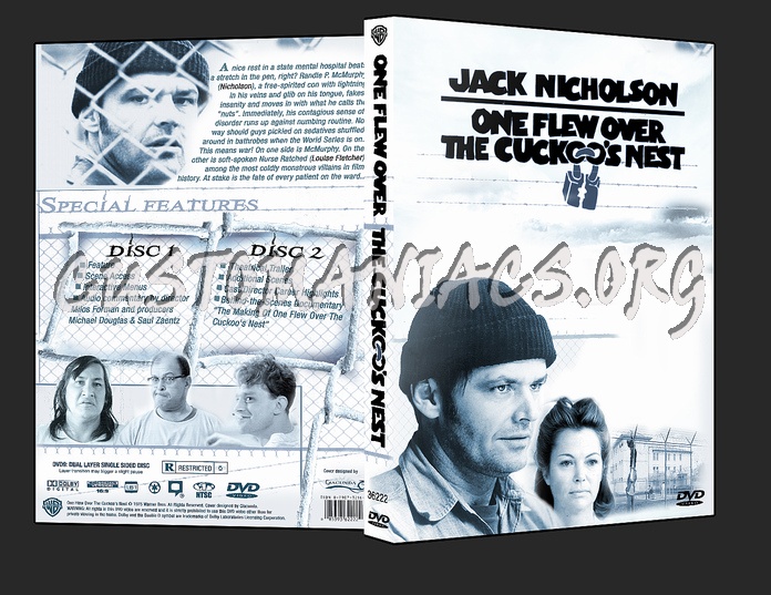 One Flew Over The Cuckoo's Nest dvd cover