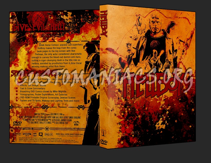 Hellboy dvd cover