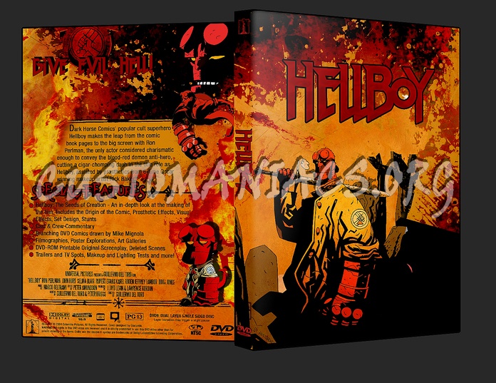 Hellboy dvd cover