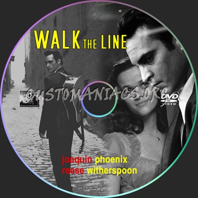 Walk the Line dvd label