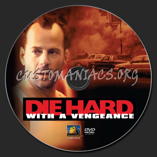 Die Hard with a Vengeance dvd label