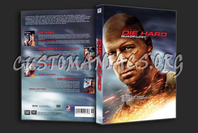 Die Hard Quadrilogy dvd cover