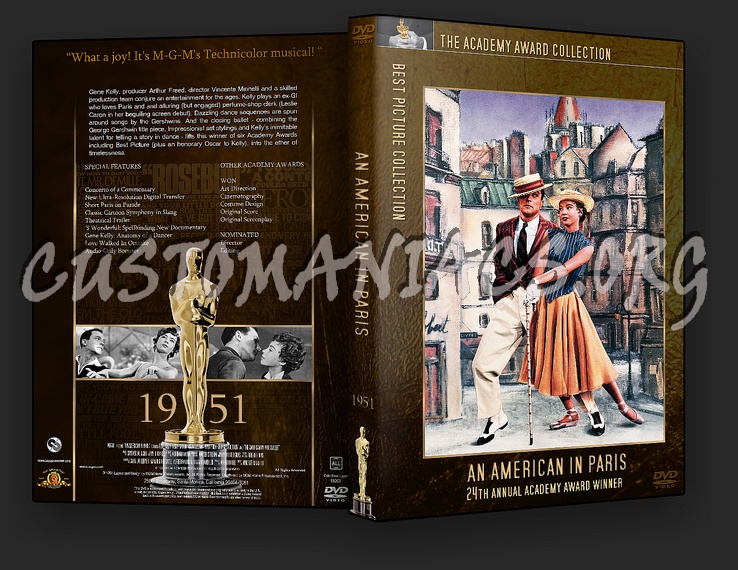 An American In Paris - Academy Awards Collection dvd cover