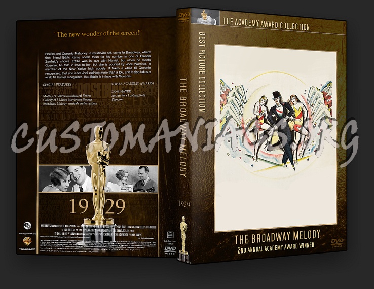 The Broadway Melody - Academy Awards Collection dvd cover