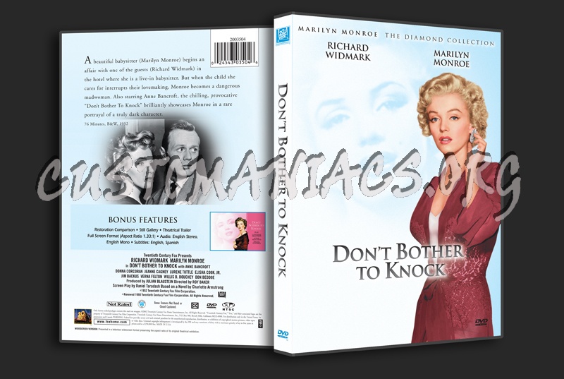 Don't Bother to Knock dvd cover