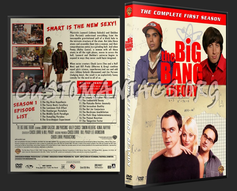 The Big Bang Theory dvd cover