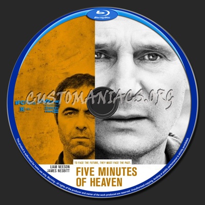 Five Minutes Of Heaven blu-ray label