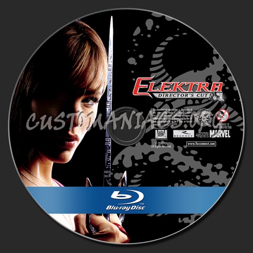 Elektra blu-ray label