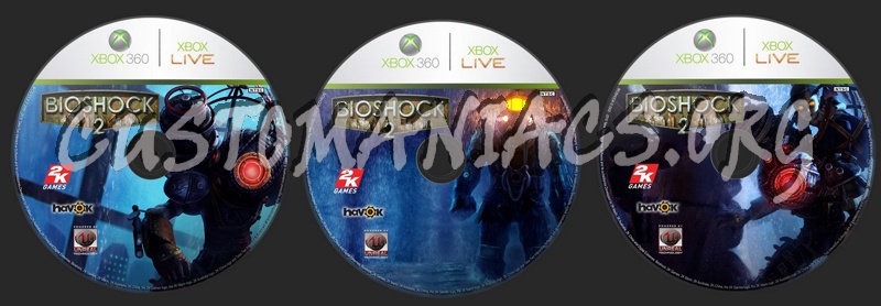 Bioshock 2 dvd label