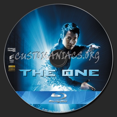 The One blu-ray label