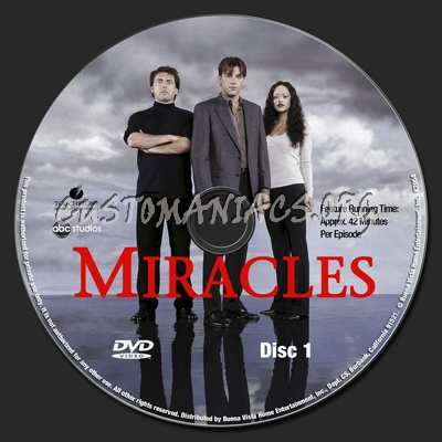 Miracles dvd label