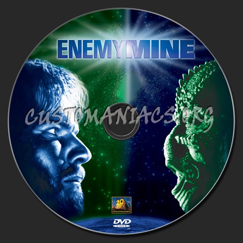 Enemy Mine dvd label